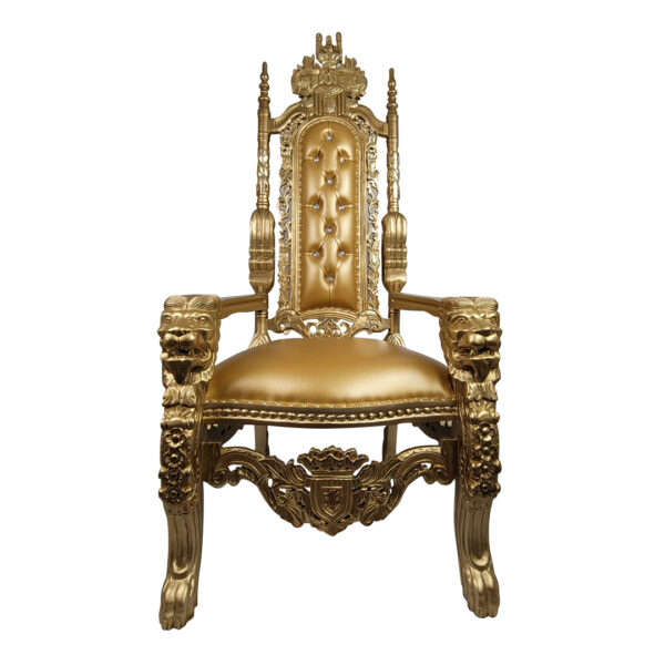 Lion Chair Gold
